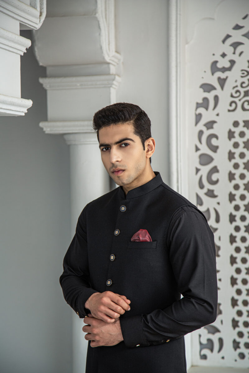 Black Kurta Pajama - Image 7