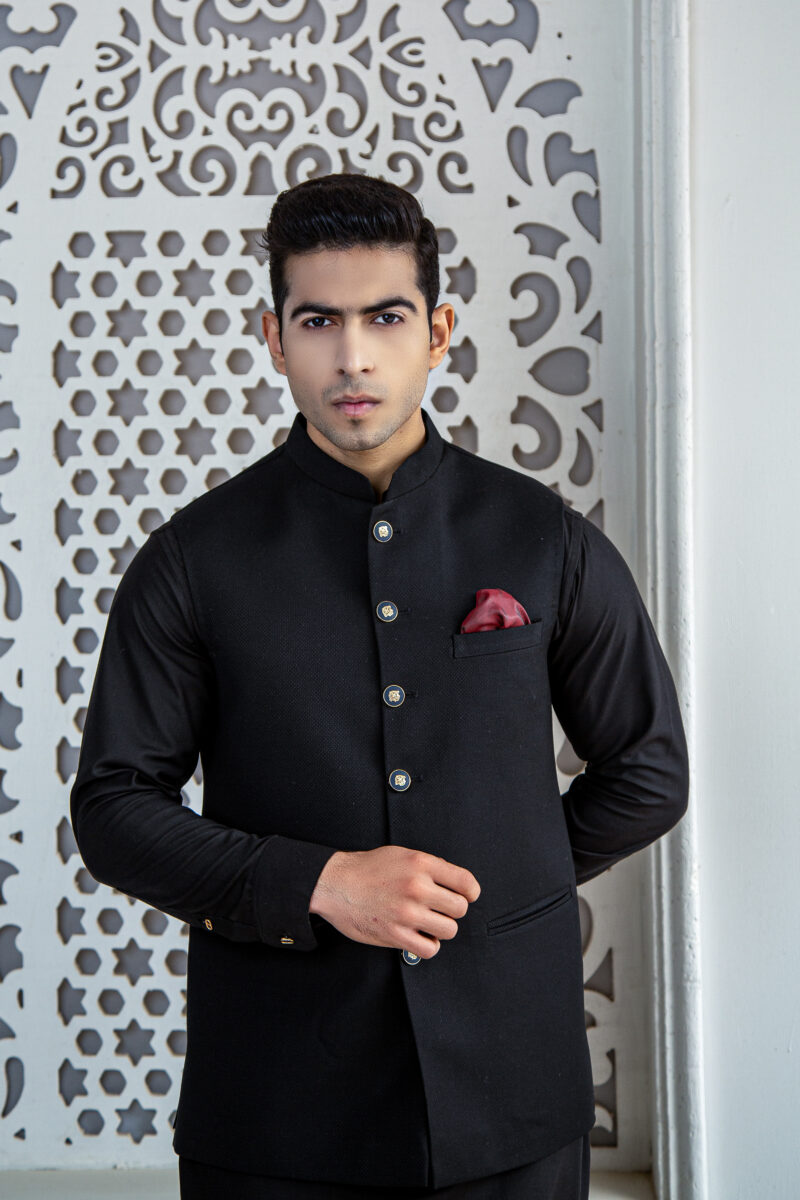Black Kurta Pajama - Image 6