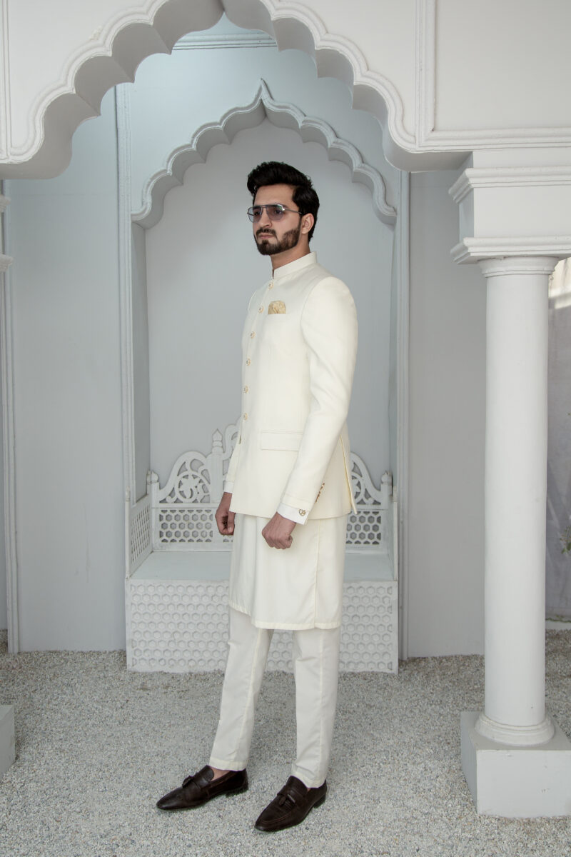 Off White Prince Coat - Image 6