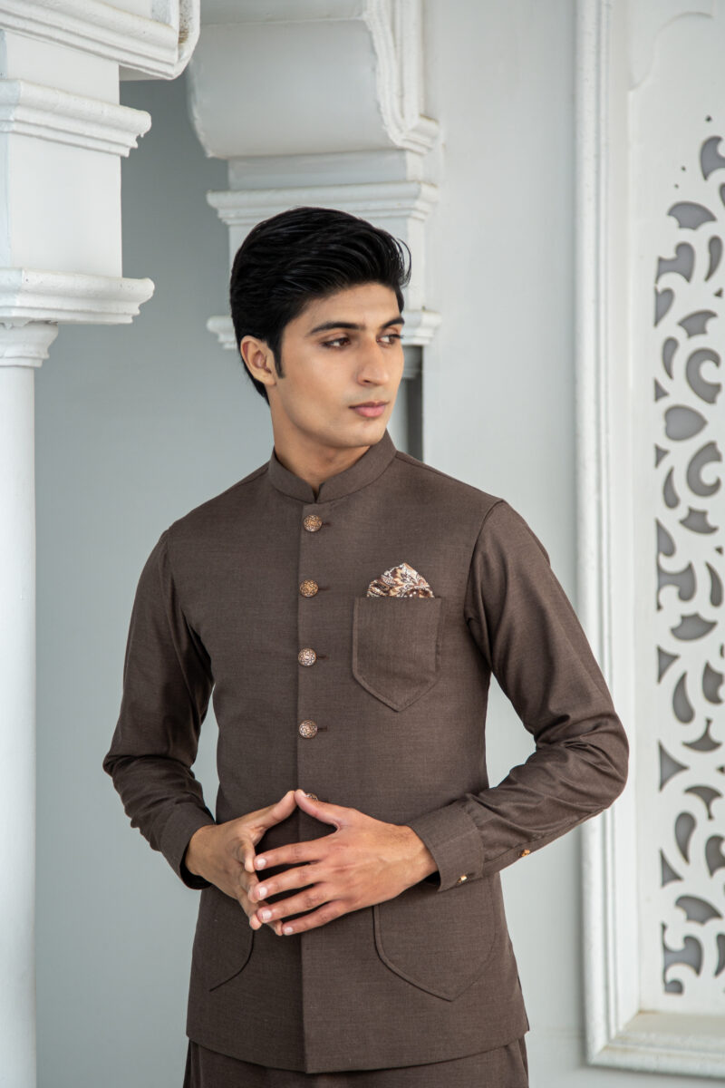 Brown Waistcoat - Image 4