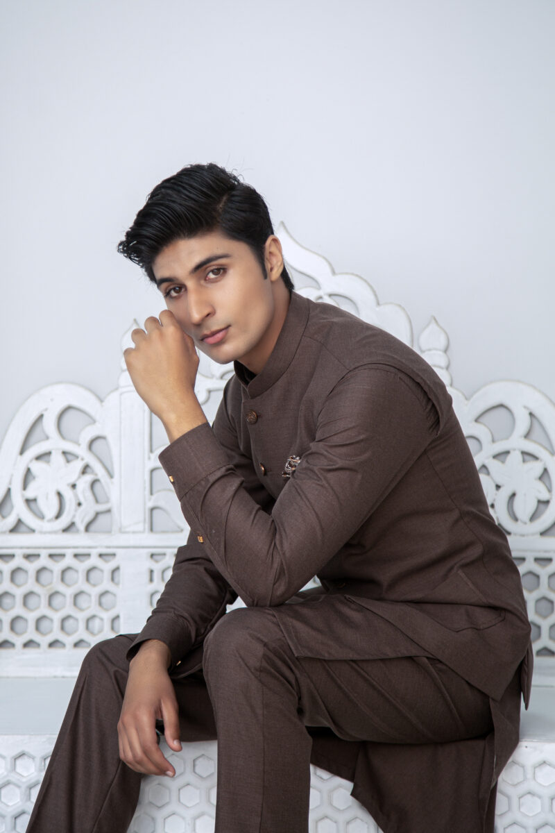 Brown Waistcoat - Image 6